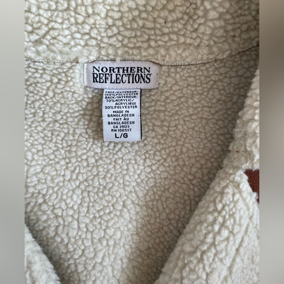 Suede, Sherpa lined long northern reflections coat - Picture 3 of 4